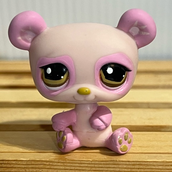 LPS  Littlest Pet Shop Pink Panda Bear #899 - Picture 1 of 6